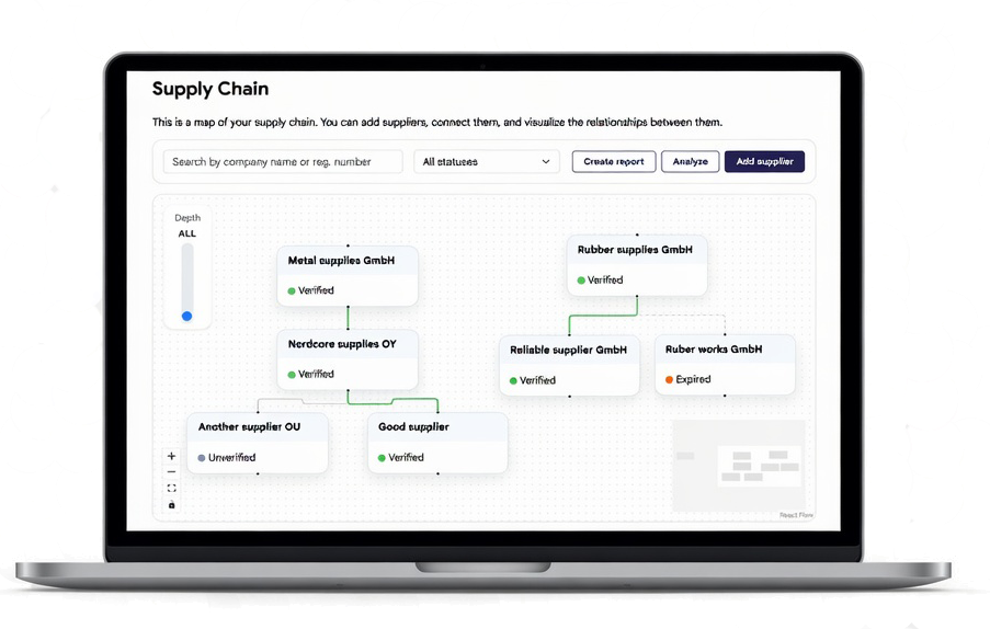 Supply chain management laptop preview